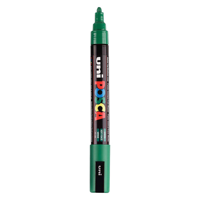 Uni posca malertusch pc5m mørkegrøn - konisk spids 2,5 mm