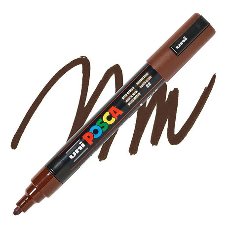 Uni posca malertusch 5m mørkebrun