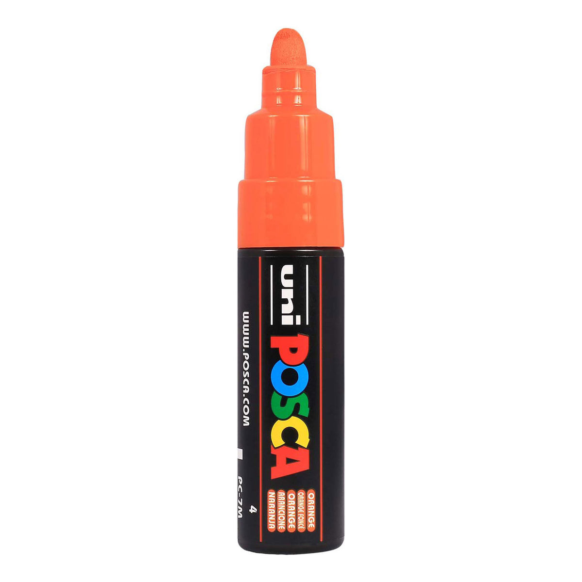 Uni posca malertusch 7m mørk orange - konisk spids 4,5mm