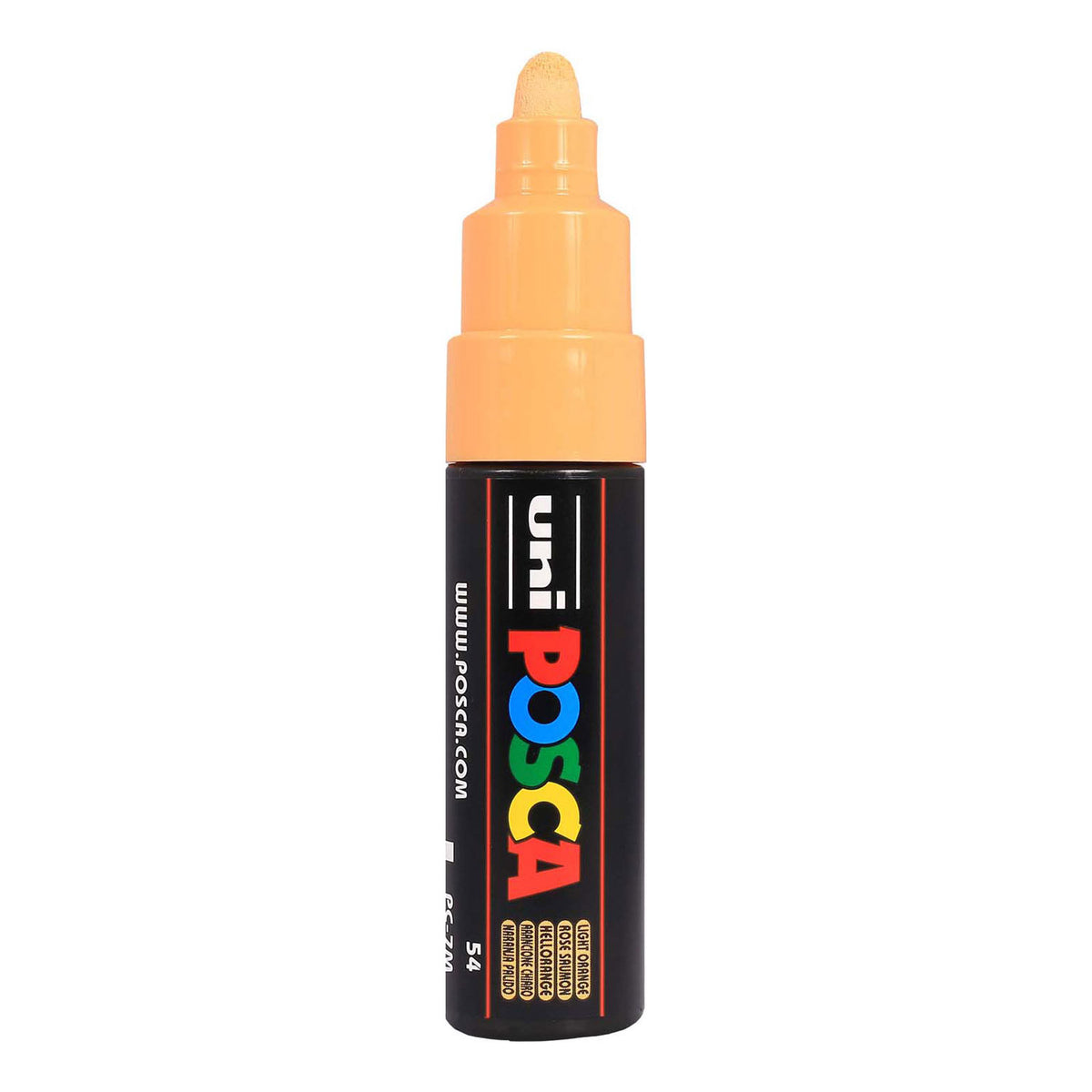 Uni posca malertusch 7m lys orange - konisk spids