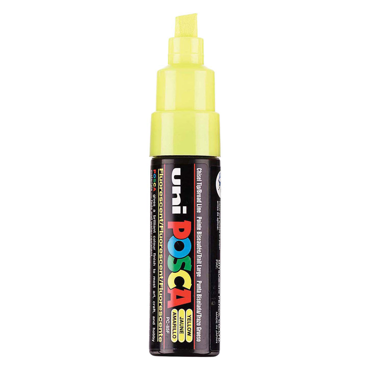 Uni posca malertusch 8k gul - mejselspids 8mm