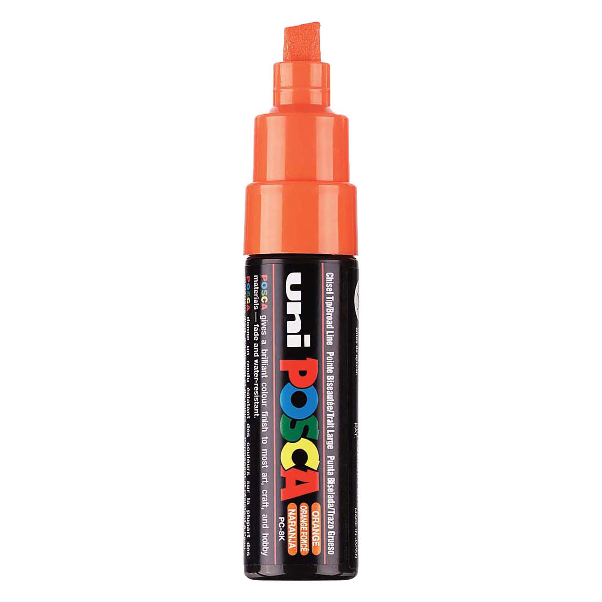 Uni posca malertusch 8k mørk orange - mejselspids 8mm