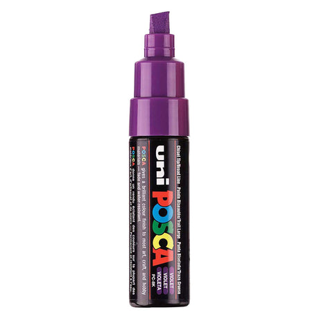 Uni posca malertusch 8k violet - mejselspids 8mm