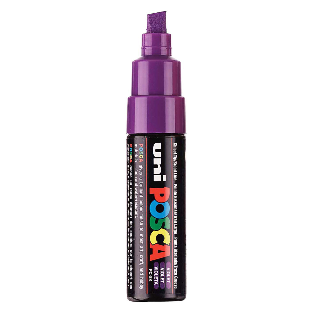 Uni posca malertusch 8k violet - mejselspids 8mm