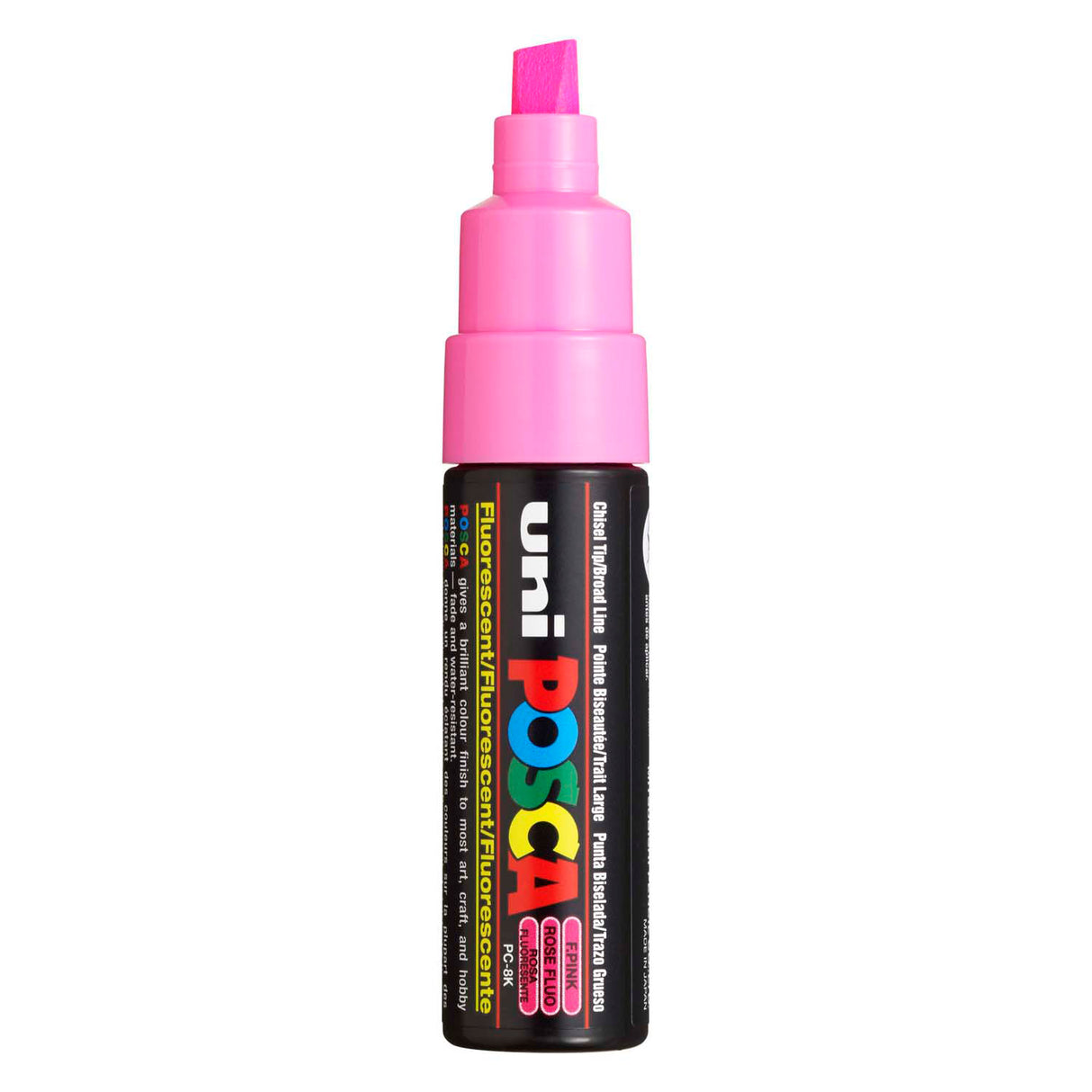Uni posca malertusch 8k neon pink - mejselspids 8mm