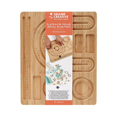 Graine creative graine houten sieradenbord 35 x 28,5 cm