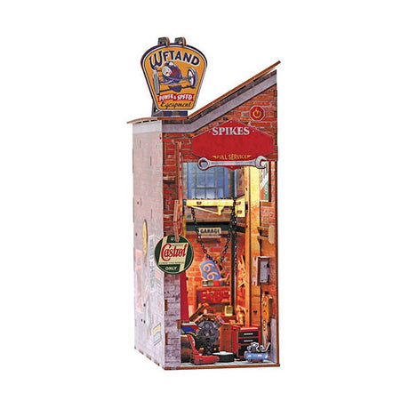 Graine creative graine 3d scene garage book nook modelbouwpakket