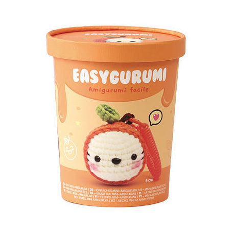 Graine creative graine easygurumi haakset mandarijn - incl. naald en garen