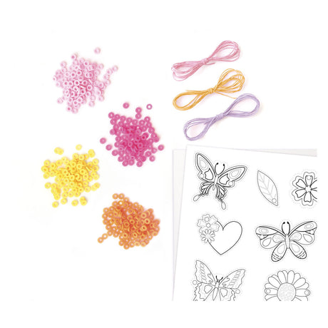 Graine creative graine krimpfolie set armbanden vlinders en bloemen