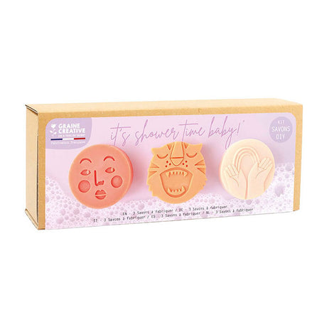 Graine creative graine zeep maken set joy - 3 zeepjes