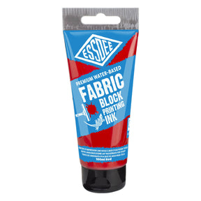 Essdee tekstiltrykfarve rød - 100ml