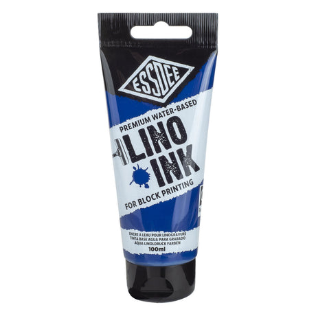 Essdee lino blæk - blå 100 ml