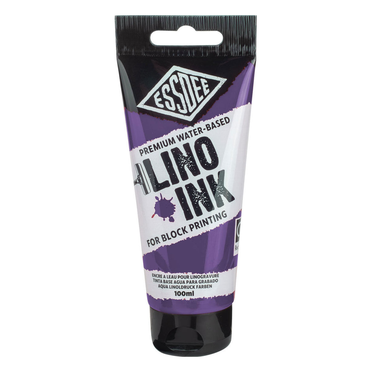 Essdee lino blæk - lilla 100 ml