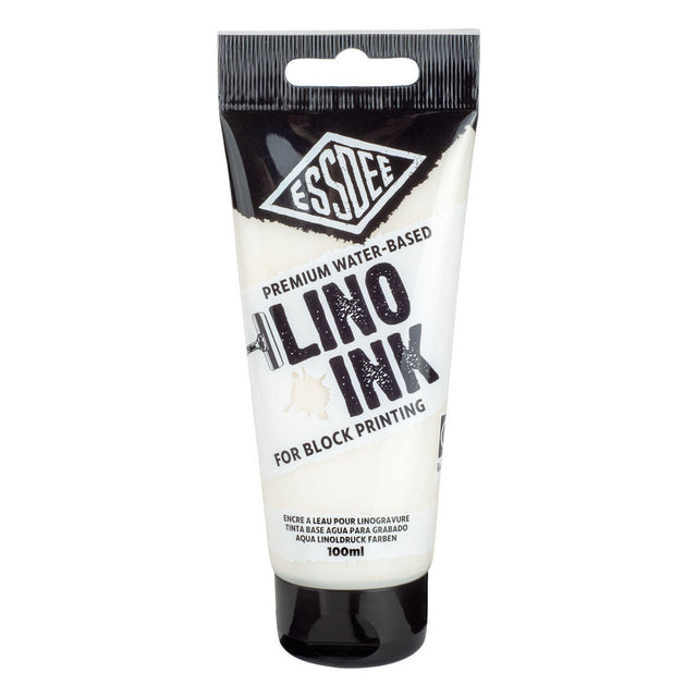 Essdee lino blæk - hvid 100ml