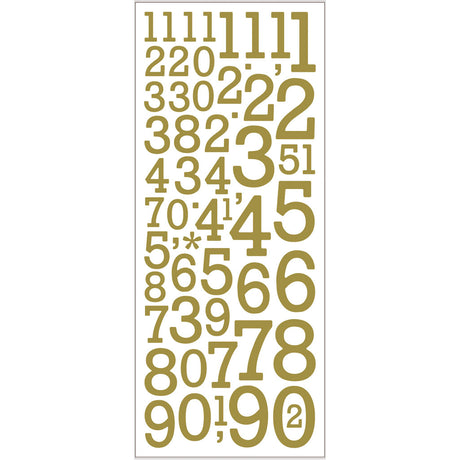 Https: www.cchobby.nl glitter stickers-numbers-sheet-10x24-cm-gold-2-sheet-1-box