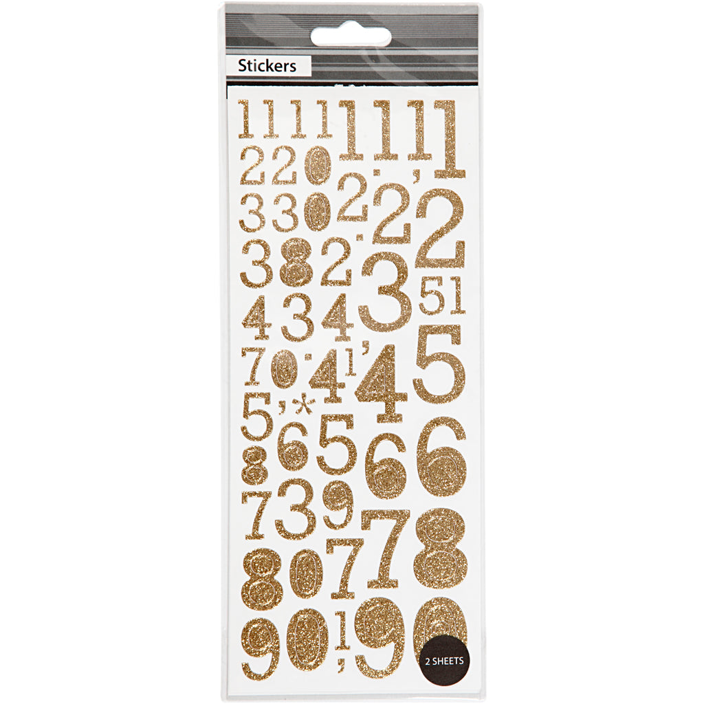 Https: www.cchobby.nl glitter stickers-numbers-sheet-10x24-cm-gold-2-sheet-1-box