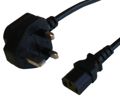 Falcon Eyes strømkabel med UK adapter 5m