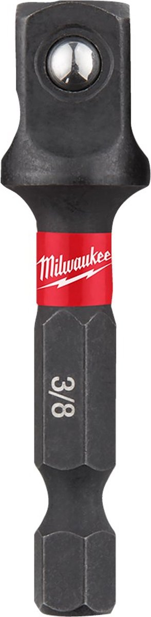 Milwaukee tilbehørsadapter shw1 4hex-3 8sq - 4932478054