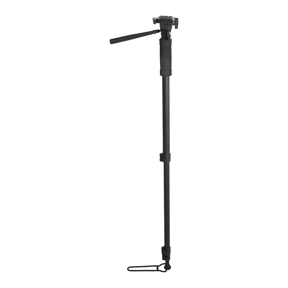 Falcon eyes enkeltbensstativ + 3-vejs hoved MP-3 4 sektioner 178 cm