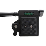 Falcon eyes enkeltbensstativ + 3-vejs hoved MP-3 4 sektioner 178 cm