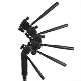 Falcon eyes enkeltbensstativ + 3-vejs hoved MP-3 4 sektioner 178 cm