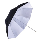 Falcon Eyes Flitparaplu UR-32WB Hvid sort 80 cm