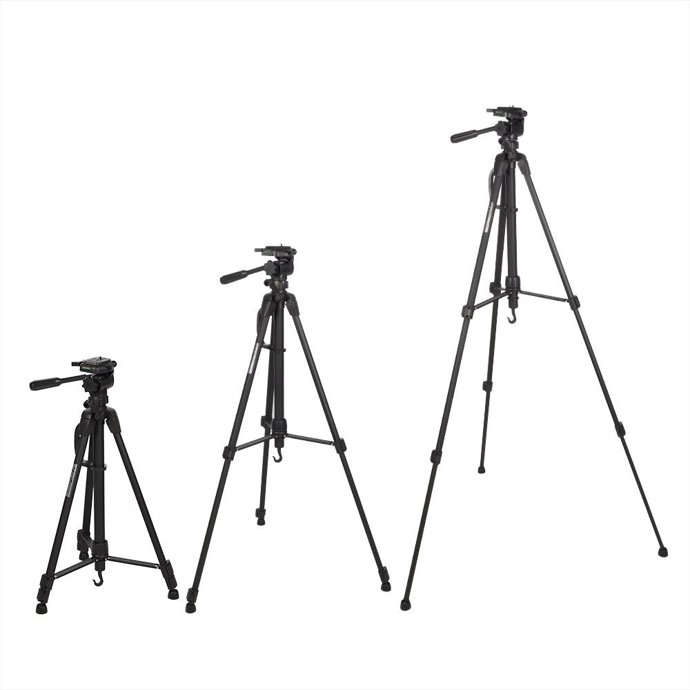 Nest stativ + hoved wt-3730 h152 cm