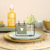 Ideas 4 seasons standaard met clip en vaas ''thank you'' met buis 12x2,5x8cm