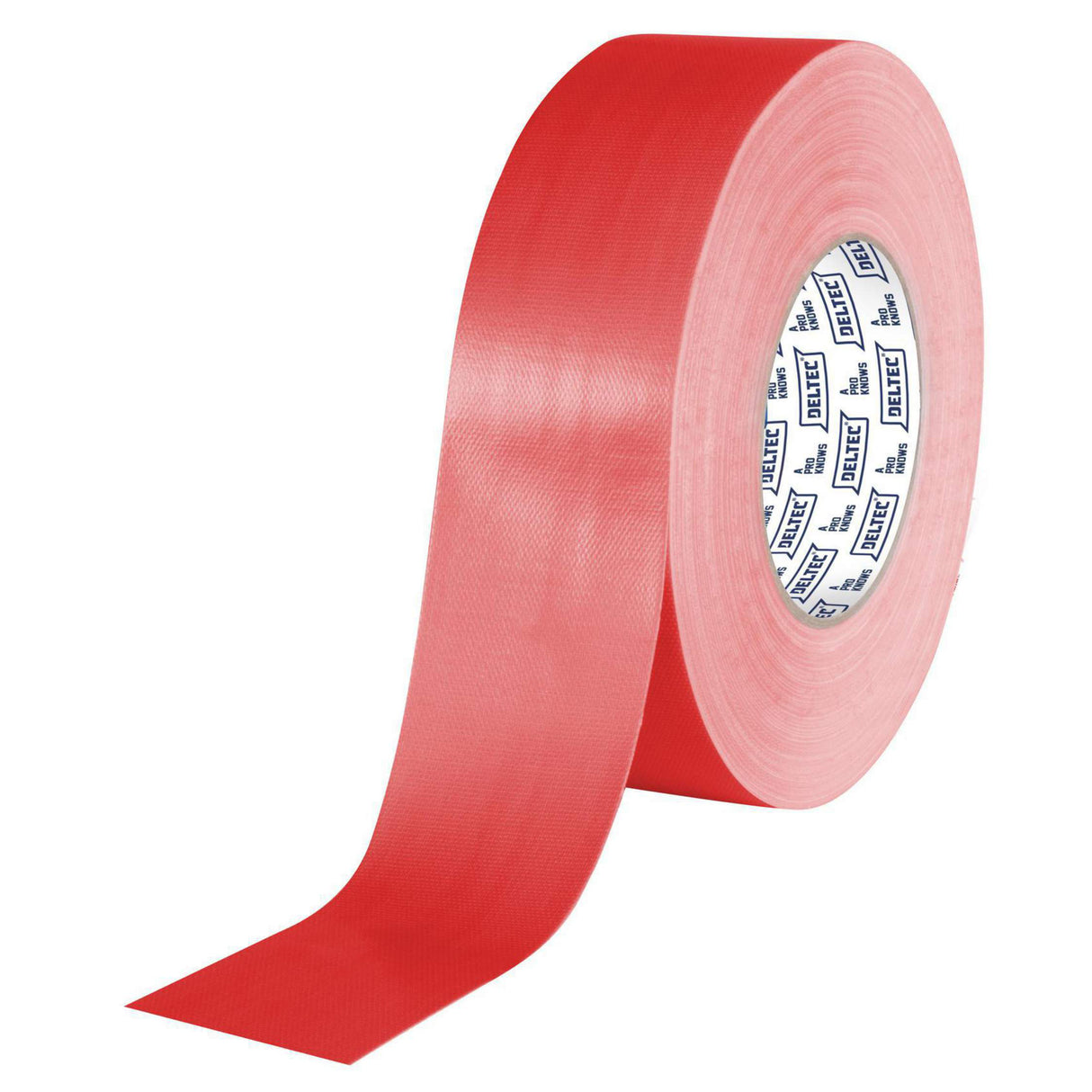 Deltec gaffertape pro rød 50 mm x 50 m
