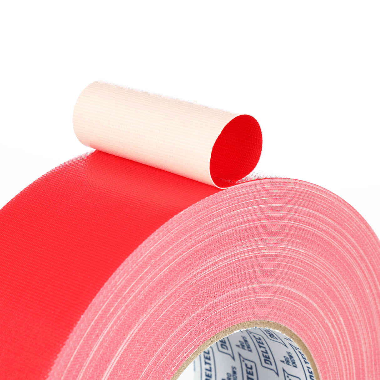 Deltec gaffertape pro rød 50 mm x 50 m