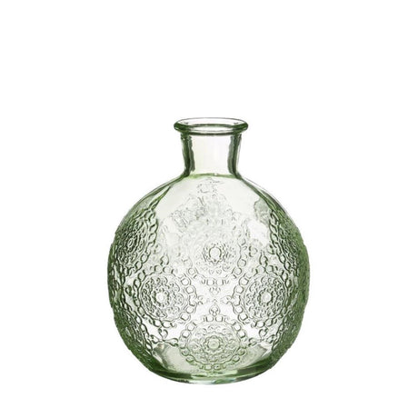 Idéer 4 sæsoner vase bologna grøn ø9,5xh12cm.