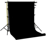 Falcon Eyes Baggrund SPK-1Z inkl. 1 rulle sort 1,35x11 m