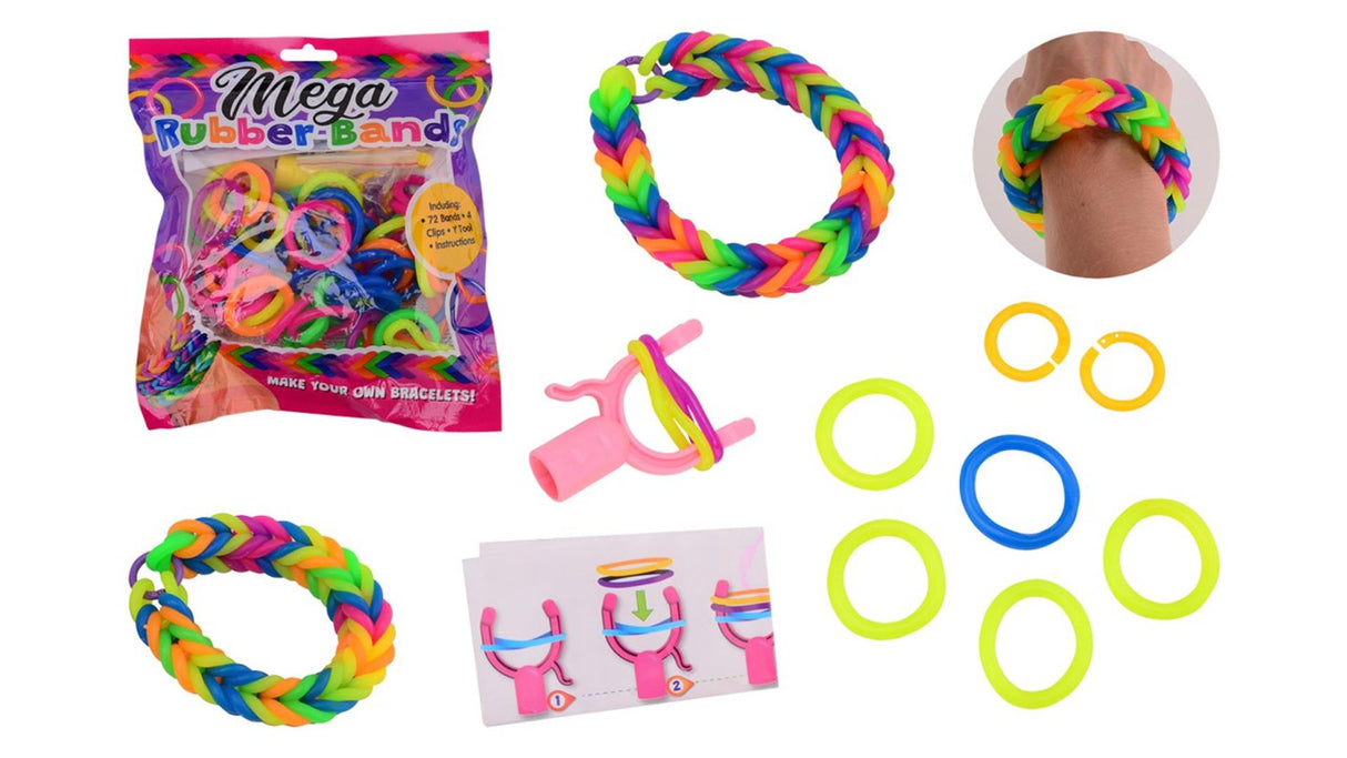 Johntoy john toy binde dit eget armbånd xxl pack a 72