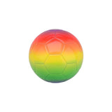 Johntoy regnbue fodbold - 20cm