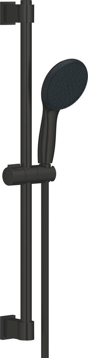Grohe vitalio start 110 brusesæt - med brusestang - 2 spraytyper - vandbesparende - mat sort