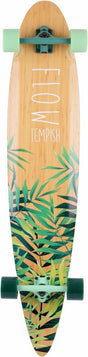 Tempish – flow longboard xl – 46 tommer 117 cm – dansende carving longboard – fleksible dæk glatte lastbiler