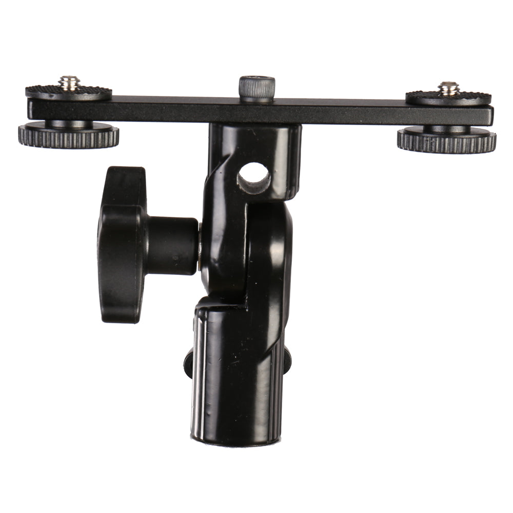 Falcon eyes twin mount vippebeslag + 2 x hot shoe cld-14a