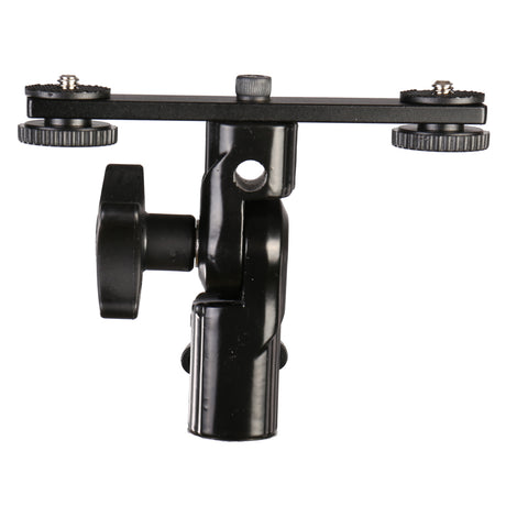Falcon eyes twin mount vippebeslag + 2 x hot shoe cld-14a