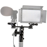 Falcon eyes twin mount vippebeslag + 2 x hot shoe cld-14a