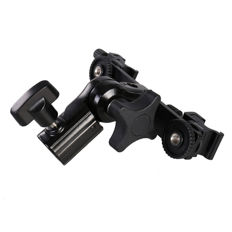 Falcon eyes twin mount vippebeslag + 2 x hot shoe cld-14a