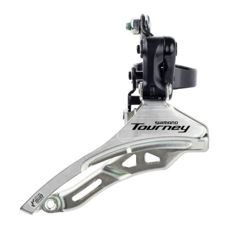 Shimano forskifterturnering fd-ty300 3x6 7 speed - nedsving - nedadtræk - høj klemme 34,9 mm - 42t - (66-69°)