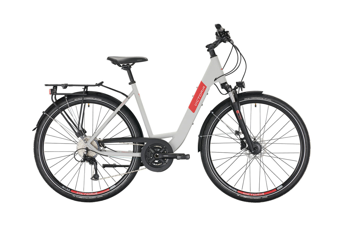 Victoria trekking cykel trekking 4.7 mod. 22 bike vict.trekking 4,7 28 56 wave 18sp sølv