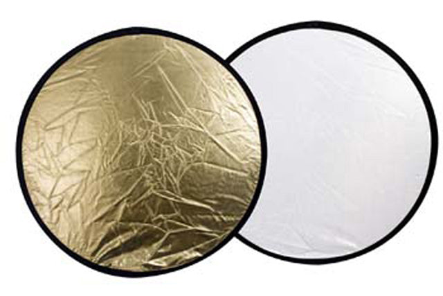 Falcon Eyes Reflection Screen CFR-32GS Guld sølv 82 cm