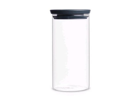 Brabantia opbevaringskrukke - stabelbar - 1,1 l - glas