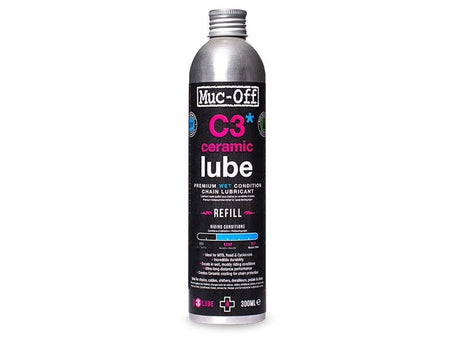 Muc-off cykel vedligeholdelse c3 våd keramisk glidecreme 300ml refill pack