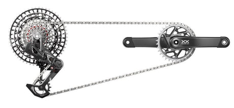 Sram skiftegruppe sæt xx sl eagle axs transmissionssæt xxsl eagle 170 mm akser q174 34t tm