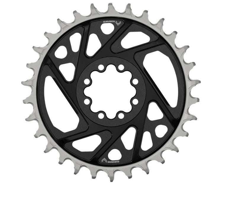 Sram kædehjul T-type eagle 34t 3mm xx direkte montering sort