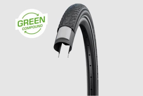 Schwalbe Dæk 28-2,00 (50-622) Road Cruiser plus PG Black +R