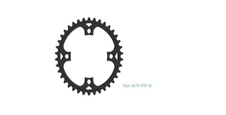 Xtrabike Gear 38t 1 2x3 32 Bafang