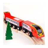 Bigjigs trætog jomfru pendolino - 5 stk.